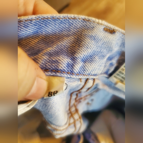 Vintage Bill Blass mom blue jeans size 8 petite high waist - Picture 6 of 13